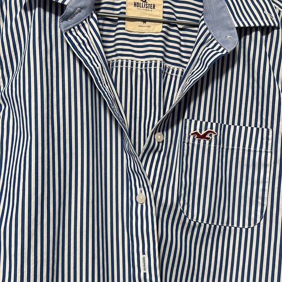 Hollister Striped Button Down - Picture 2 of 3